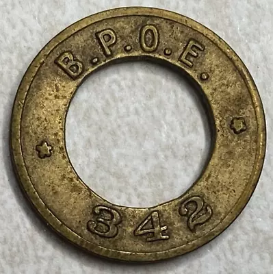 BPOE B P O E Eagles Crookston MN Arcade Slot Jukebox Pinball Trade Token T771 • $4.99