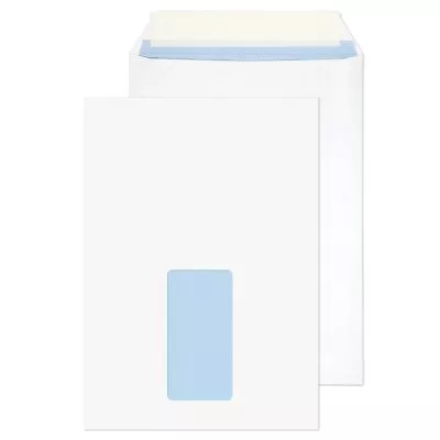 Valuex Pocket Envelope C5 Peel And Seal Window 100Gsm White Pack 500 • £33.15