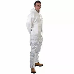 Coverall Protective Clothing PPE Size Medium 94-102cm Paint Suit Disposable • £7.33