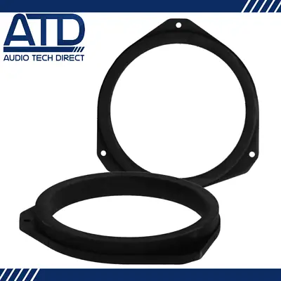 MDF Front Only 165mm 6.5  Speaker Adaptors Rings For Vauxhall Astra H Corsa D • £19.45