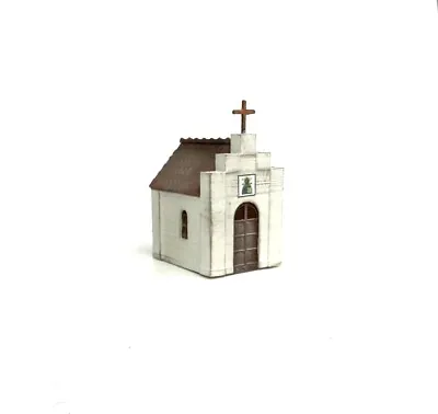 1593DM Small Church Of Country See Photo With Lighting Int. Scale Ho 1:87 • $22.10