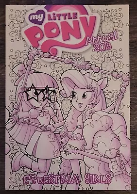 My Little Pony Annual 2013 Jetpack & Larry's Exclusive Variant Sketch Cover NM • $18.49