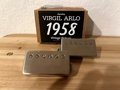 1958 Virgil Arlo PAF Humbuckers  Mark Knopfler  Set Tone Specific Black Label • $1