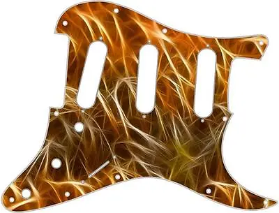 Stratocaster Pickguard Custom Fender SSS 11 Hole Guitar Pick Guard Light Flecks • $59.40