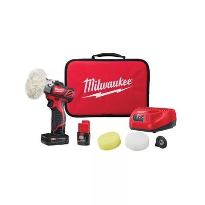 Milwaukee 2438-22X M12 Variable Speed Polisher Sander Kit • $275.49