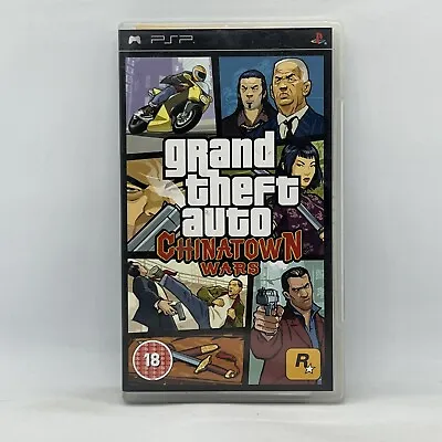 Grand Theft Auto Chinatown Wars China Town GTA Rockstar PSP Portable Video Game • $79.95