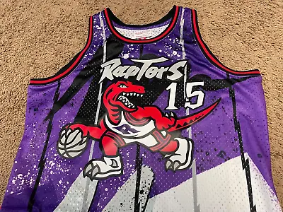 Mitchell Ness Toronto Raptors Vince Carter Hyper 1998 Swingman Jersey Size Large • $74.95