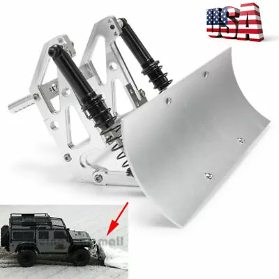 Alloy Snow Shovel Plow Blade For TRX4 SCX10 SCX10lI 1/10 RC Crawler -US • $34.99