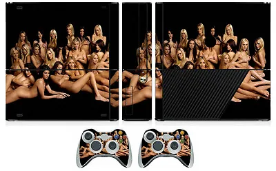 $9.99 • Buy Girls 204 Cover Decal Skin Sticker For Xbox360 Slim E And 2 Controller Skins