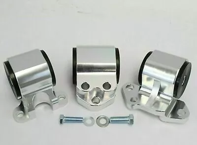 B Series Engine Mount Kit For Honda Acura B16 B18 EG 92-95 Civic DC2 3 Bolt CNC • $89.95