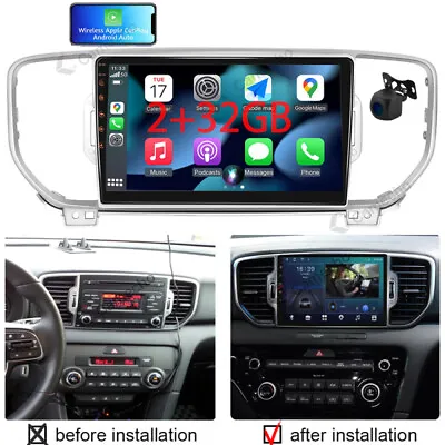 $179.99 • Buy For KIA Sportage 4 KX5 32G Android 11 Carplay Car GPS Navi Stereo Radio Wifi BT