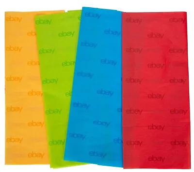NEW Tissue Paper – Red Blue Green And Yellow  Multi-Pack 20” X 30” • $32.22