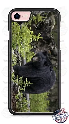 Black Bear Wild Animals Phone Case Cover For IPhone 11Pro Max Samsung LG Google • $14.95