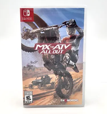 Mx Vs Atv All Out - Nintendo Switch - Brand New Factory Sealed US Version • $26