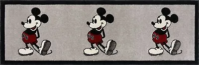 Gertmenian Mickey Mouse Runner Rug Textured Home Floor Mat Perfect Carpet For... • $121.35