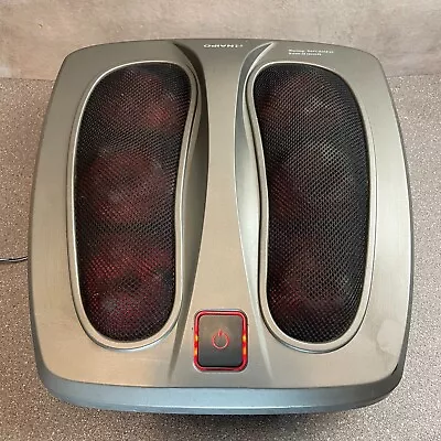 Naipo Shiatsu Foot Massager With Heat Deep Kneading Deluxe Heated | Ideal Gift • £27.95