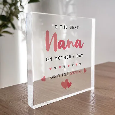 Mothers Day Gift For Nan Nanny Nanna Nana Personalised Gift For Mothers Day • £9.99