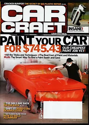 April 2009 Car Craft Magazine Paint '69 Dodge Dart Wheelstanding Championship • $4