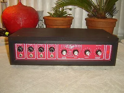 Regal RE 191PA 4 Channel Mixer Power Amp With Spring Reverb & Eq Vintage Unit • $236