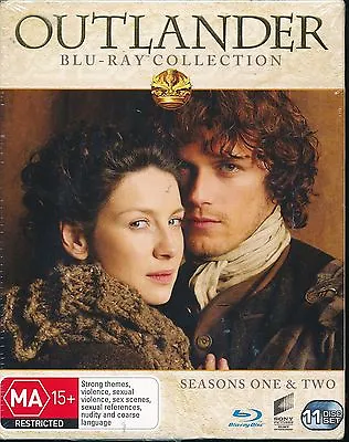 $65 • Buy Outlander Collection Season One And Two 1 And 2 NEW Bluray Blu-ray