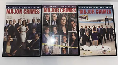 Major Crimes The Complete Seasons 1-3 DVD Lot TV Series Action Drama TNT • $24.99