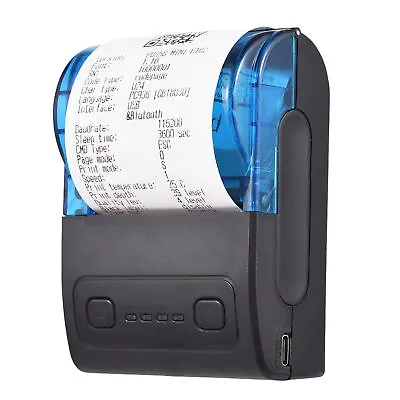 Bisofice Portable  Thermal Printer 2 Inch  USB Receipt Bill D7I0 • $24.32