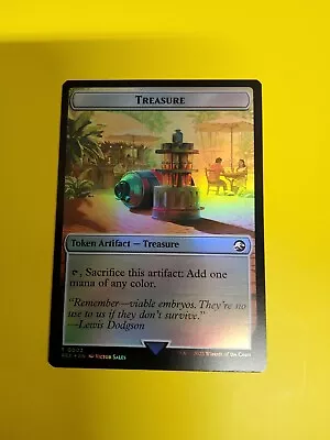 Treasure Token Foil Jurassic World Collection #002 MTG Fungus Token Foil Magic • £2.55