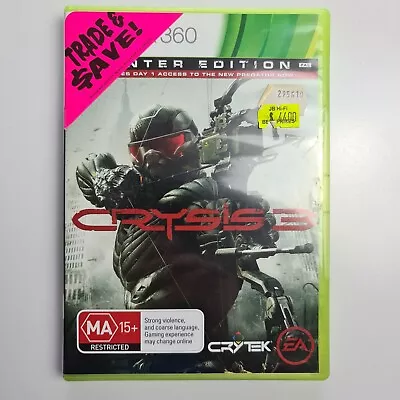 Crysis 3 Hunter Edition - Xbox 360 - PAL - FREE TRACKED POST • $9.49