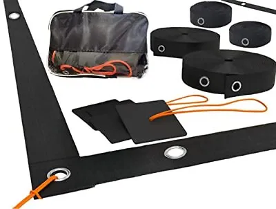 Heavy Duty Beach Volleyball Lines For Sand Webbing Set For Outdoor Anchors • $51.22