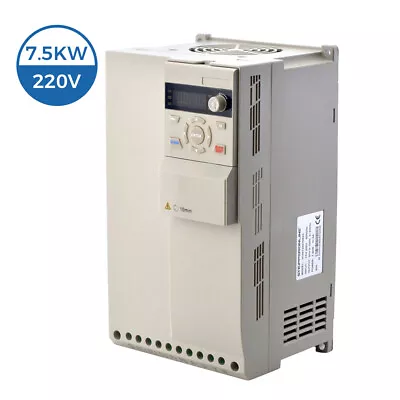 STEPPERONLINE 7.5KW VFD 10HP 220V 3 Phase Variable Frequency Drive Inverter CNC • $245.30