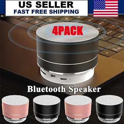 Mini Portable Bluetooth Speaker Rechargeable Wireless Stereo Bass USB/TF/FM Mode • $6.49