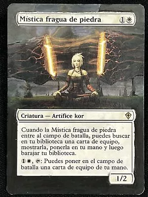 MTG SPANISH CUSTOM ALTER Stoneforge Mystic - Worldwake Magic Card 20 • $1.29