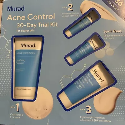 Murad Acne Control 30-Day Trial Kit Exp 12/2024 • $28