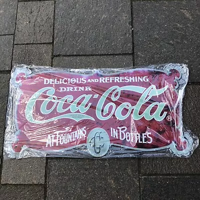 Coca Cola Metal Sign  • £35