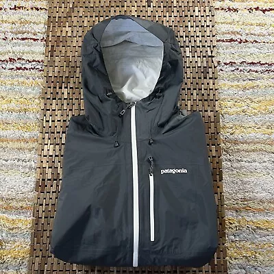 Patagonia Stretch Torrentshell Waterproof Rain Shell Jacket Forge Grey Medium M • $124.95