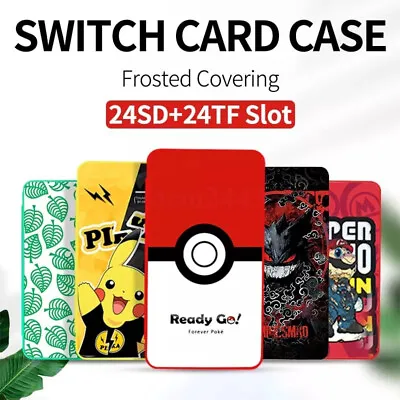 24in1 Magnetic Game Card Case Cover Storage Box For Nintendo Switch/Lite Au! • $23.55
