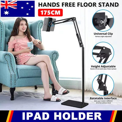 $24.45 • Buy Adjustable Floor Bed Stand Lazy Mount Holder Arm Bracket For IPad Tablet Phone