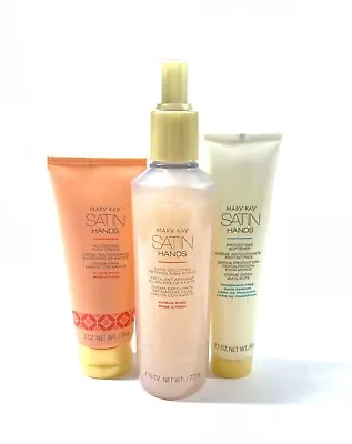 Mary Kay Citrus Rose~satin Hands Pampering Set~full Size~new In Package! • $31.99