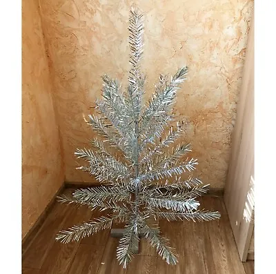 Soviet Wood Metal Christmas Tree - USSR Vintage - Ukraine Vintage • $70