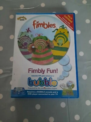 £1.20 • Buy Cbeebies Fimbles Fimbly Fun Interactive Dvd Game For Bubble Console 