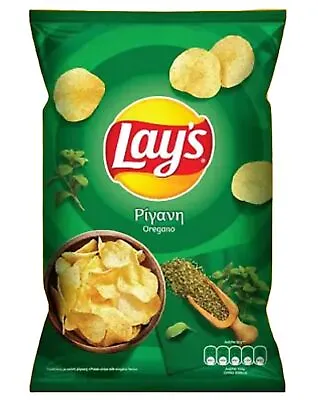 Greek Lay's Oregano Potato Chips 4 X 95g • £15