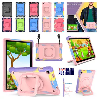 For Samsung Galaxy Tab A7 A8 8.7 10.5  Tablet Rugged Stand Case Kids Cover Strap • $27.29