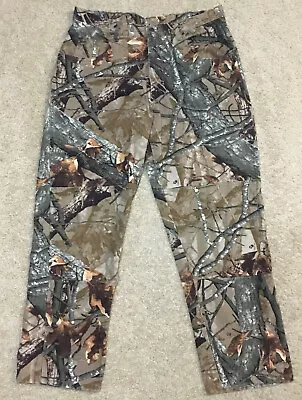 $29.99 • Buy Wrangler 3D Fusion Camo Denim Double Knee Jeans Mens Size 36 X 29 VGC
