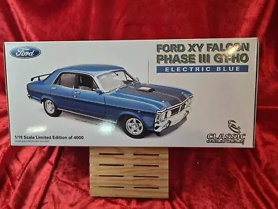 1/18 CC Ford XY GTHO Phase 3 Falcon Electric Blue • $395