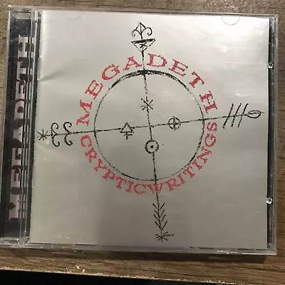 Megadeth: Cryptic Writings CD 1997 Capitol Used VG HDCD Heavy Metal MTV Original • $2.79
