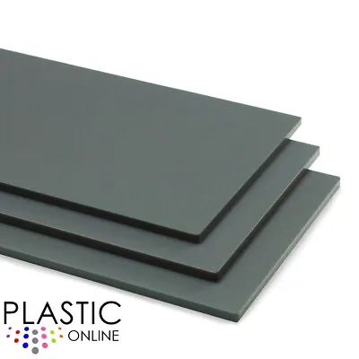 Mineral Grey Frost Matt Perspex Acrylic Sheet Colour Plastic Panel Cut To Size • £0.99