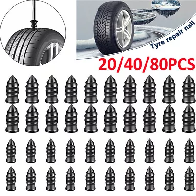 42 Tire Repair Screw In Rubber Plug Nail Car Tyre Puncture Repair Kit Offroad • $4.99