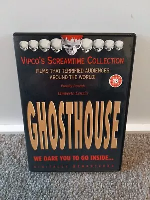 Ghosthouse DVD Vipco Screamtime Collection 1988 • £9.99