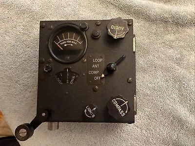 WWII Signal Corps Military Aircraft Radio Control Box BC-374 A • $100