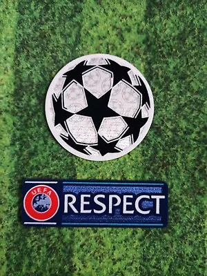 Patch Set Uefa Champions League Starball Respect  Soccer Football  • $9.99